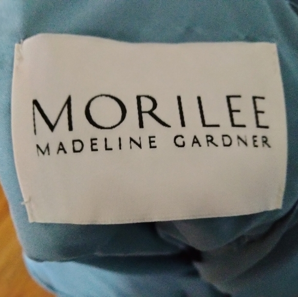 Mori Lee Madeline Gardner, bridesmaid dress, powder blue, size 22/24 - Picture 5 of 7